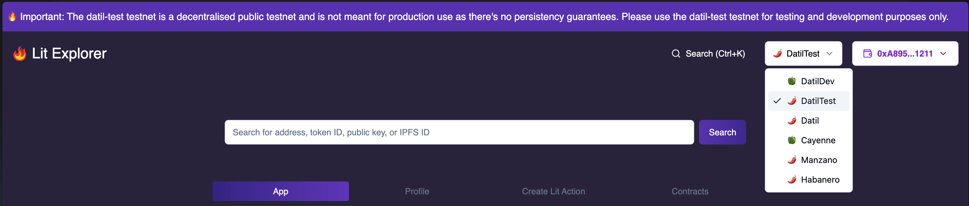 Selecting Network